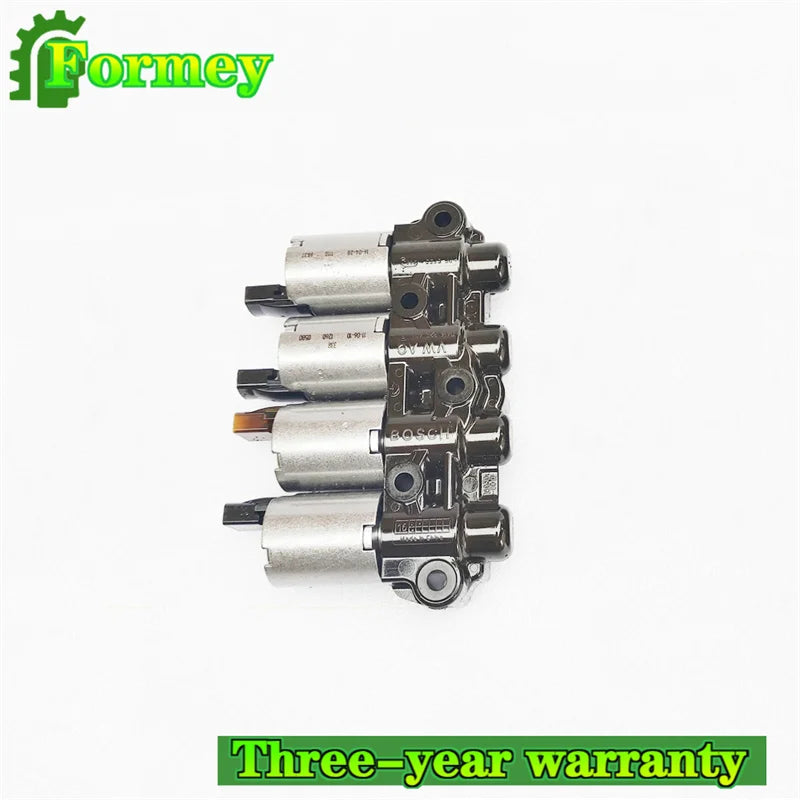 0AM DQ200 DSG Auto Transmission 4PCS Solenoid Valve Kit New Version For VW SEAT SKODA DSG 7 SPEED Gearbox